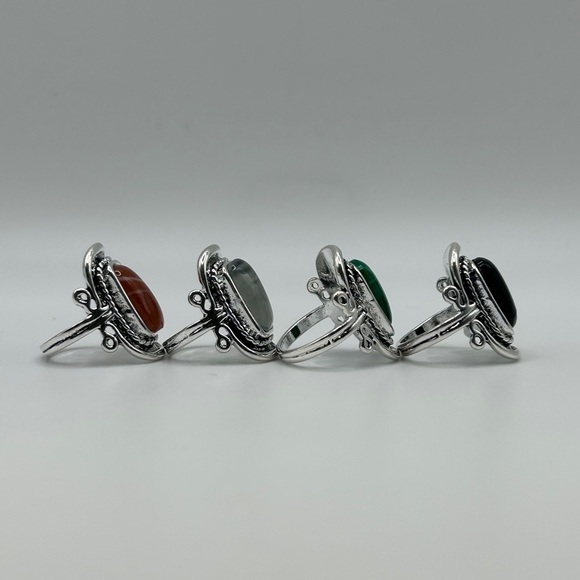 Silver & Stone Rings - Picture 12 of 15